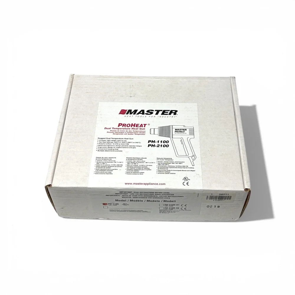 NEW Master Proheat‎ Dualtemp PH-1100 Electric Heat Gun Heavy Duty Workshop Tool